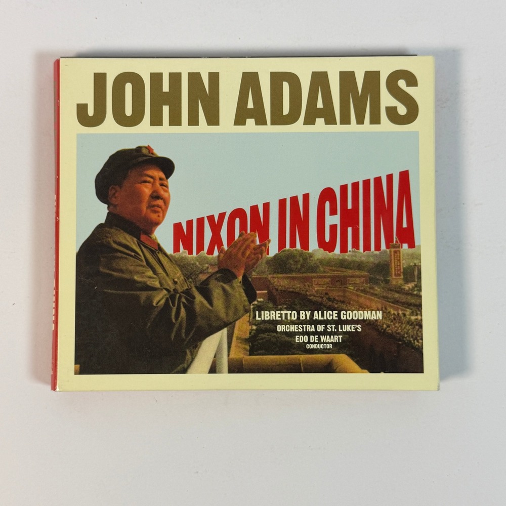 John Adams Nixon In China 3 CD Box Set Nonesuch 79177-2 Opera Edo de Waart